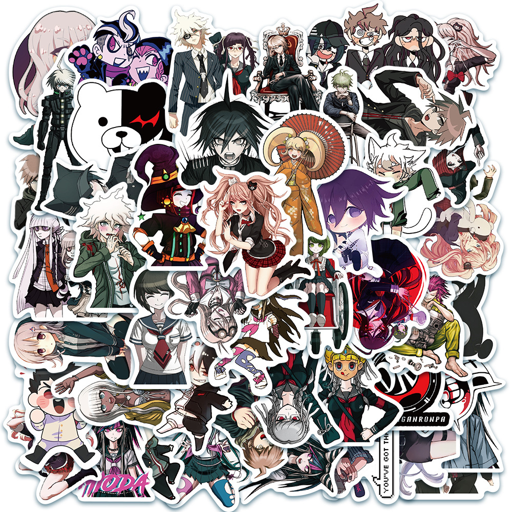 Danganronpa anime waterproof stickers (50pcs a set)