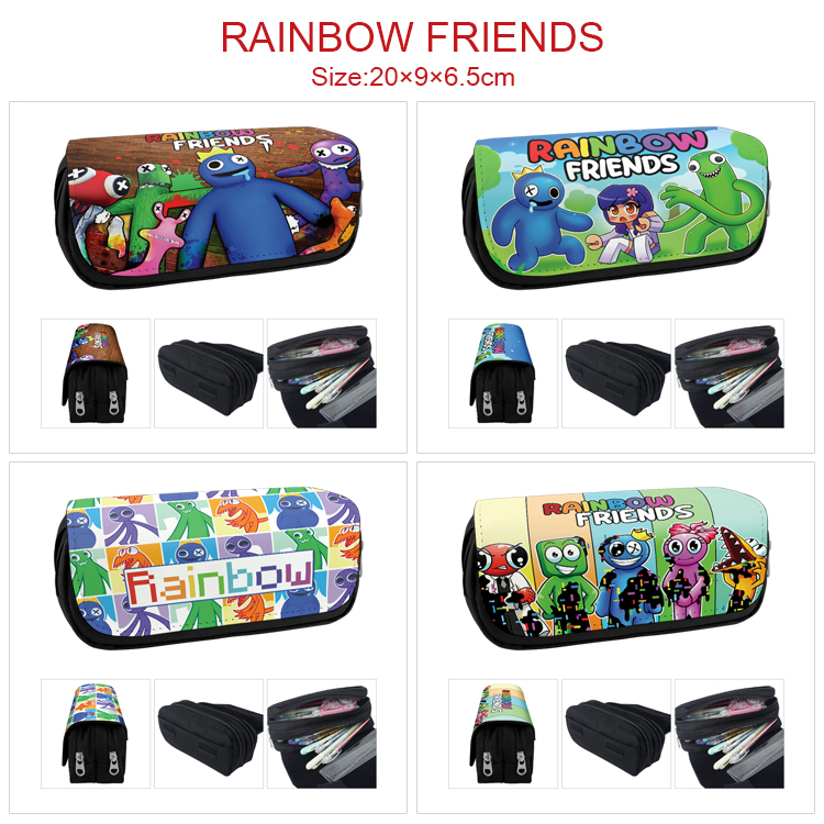 rainbow friends anime pencil bag 20*9*6.5cm