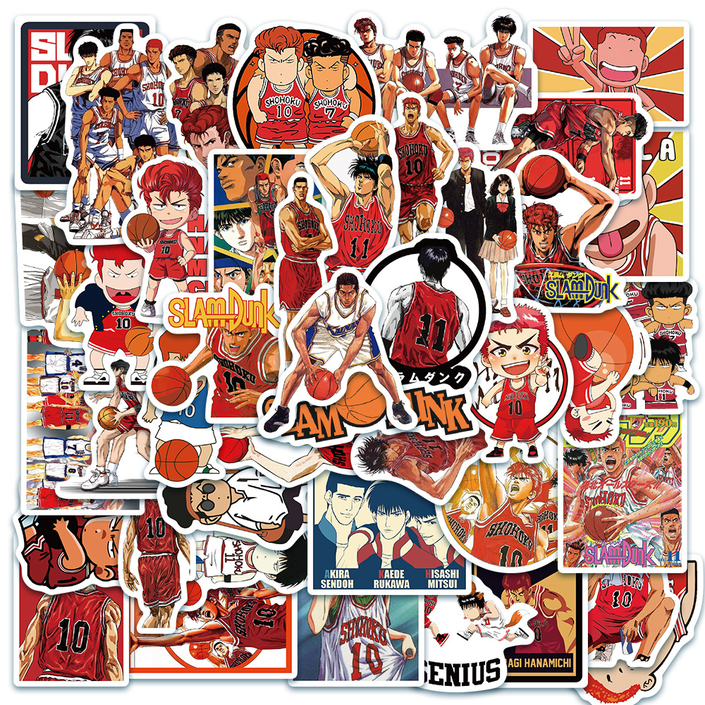 Slam dunk anime waterproof stickers (50pcs a set)