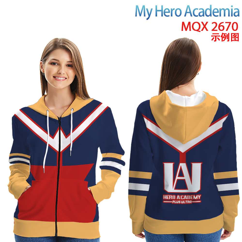 My Hero Academia anime hoodie