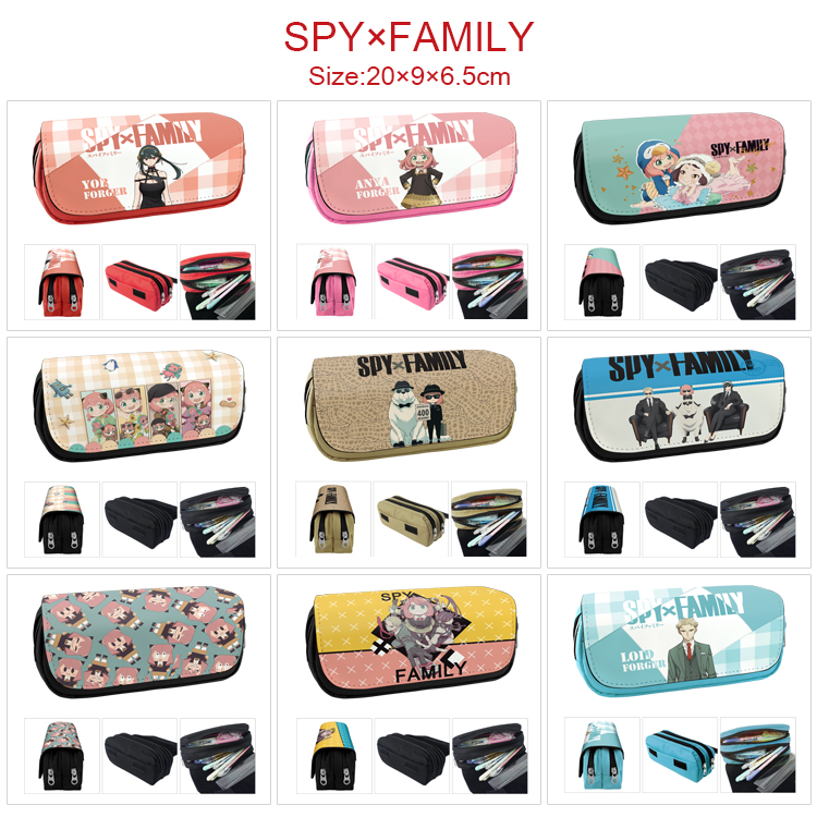 SPY×FAMILY anime pencil bag 20*9*6.5cm