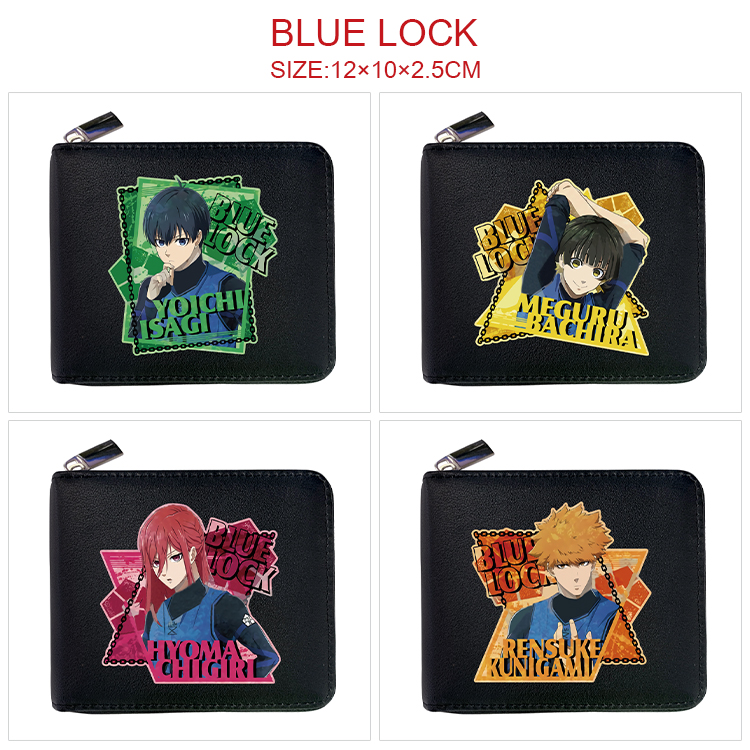Blue Lock anime wallet 12*10*2.5cm