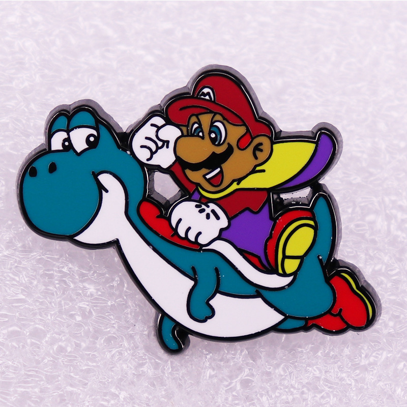 super Mario anime pin