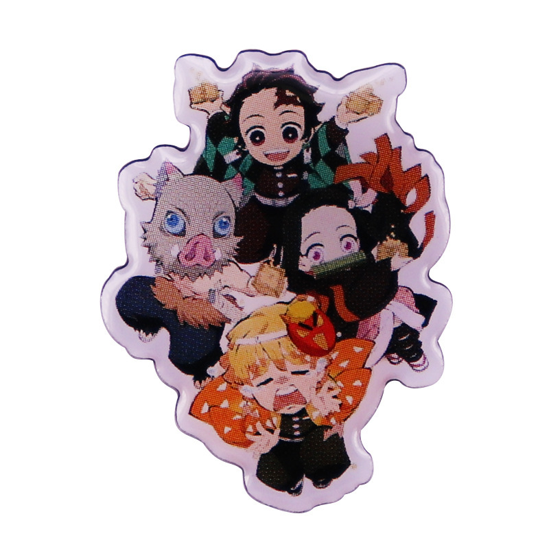 demon slayer kimets anime pin