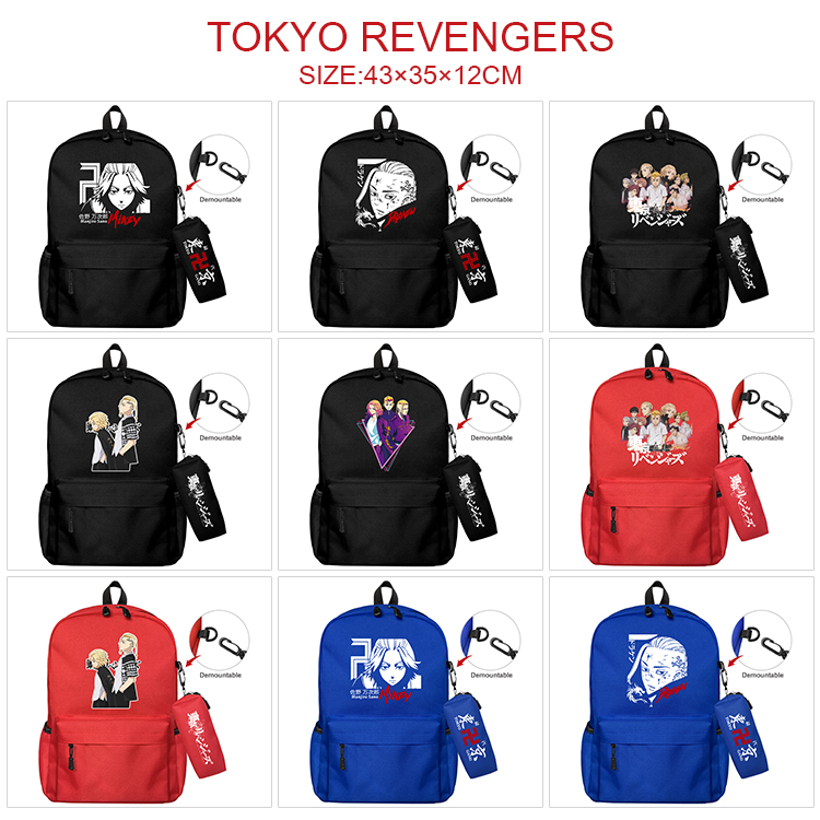 Tokyo Revengers anime bag+Small pencil case set