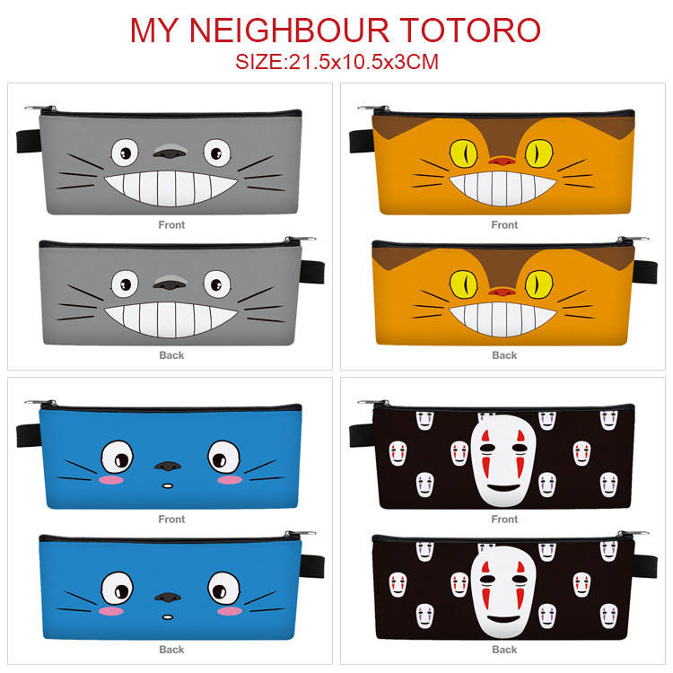 TOTORO anime pencil bag 21.5*10.5*3cm