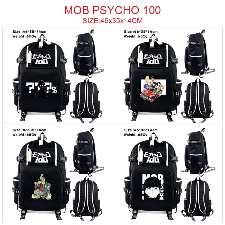 Mob Psycho 100 anime bag 46*35*14cm