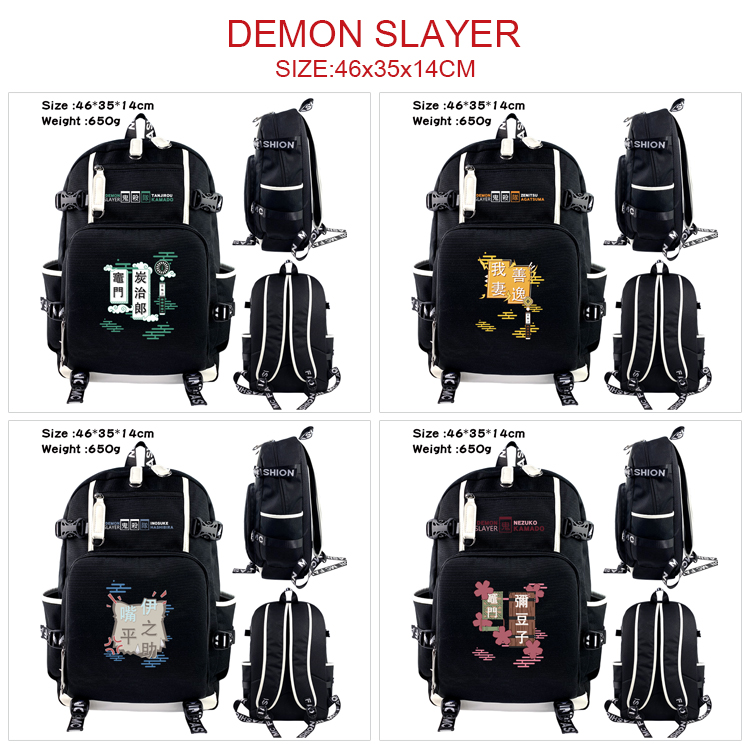 demon slayer kimets anime bag 46*35*14cm