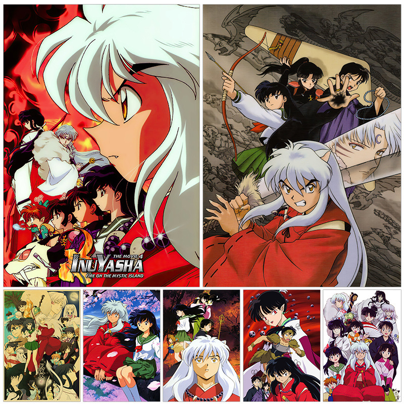 Inuyasha anime painting 30x40cm(12x16inches)