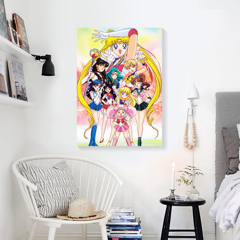 Sailor Moon Crystal anime painting 30x40cm(12x16inches)