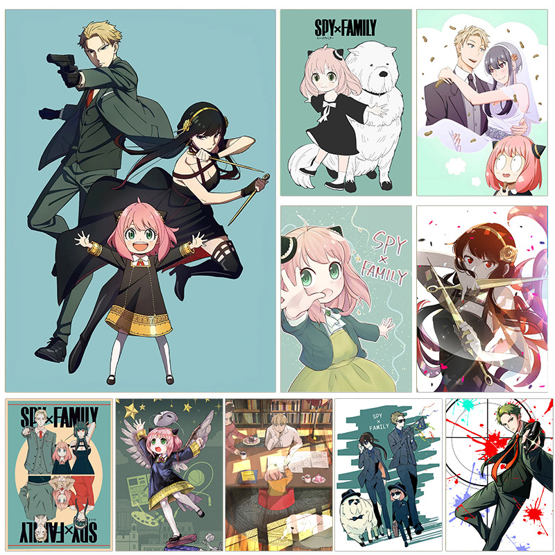 SPY×FAMILY anime painting 30x40cm(12x16inches)
