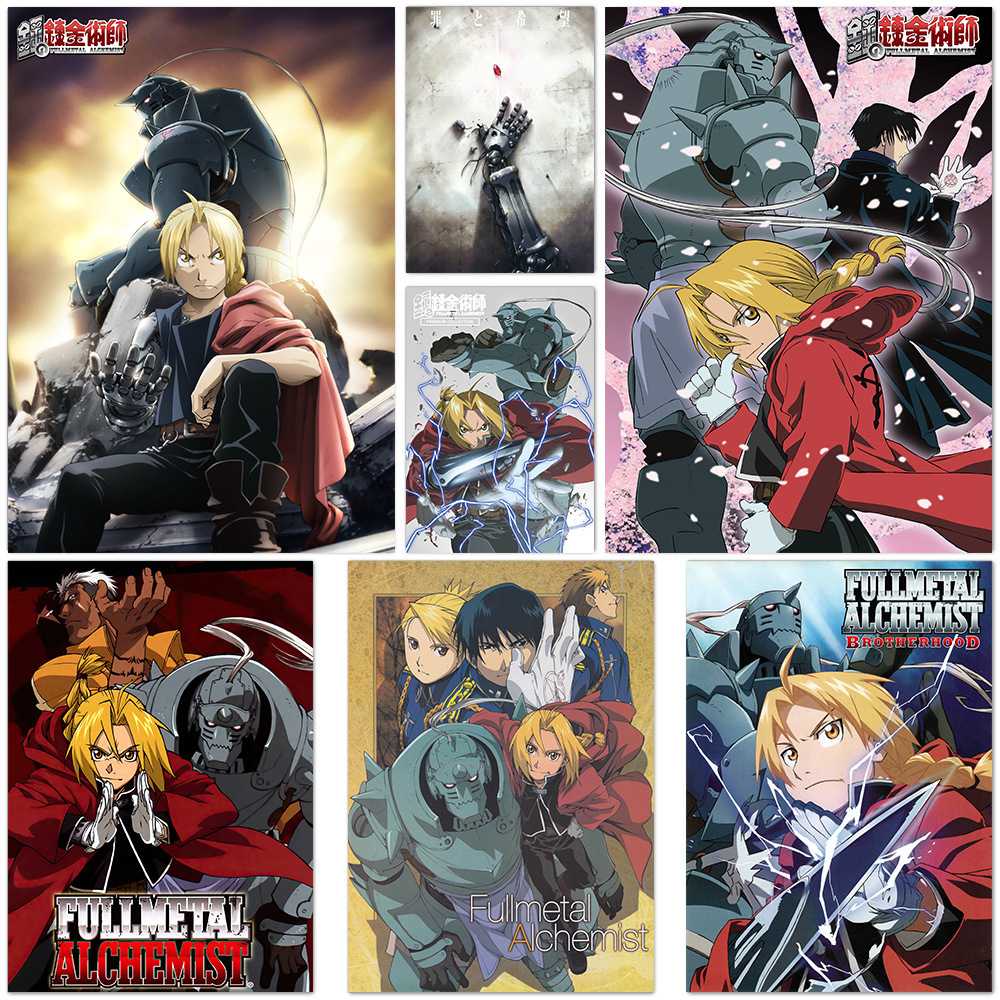 Fullmetal alchemist anime painting 30x40cm(12x16inches)