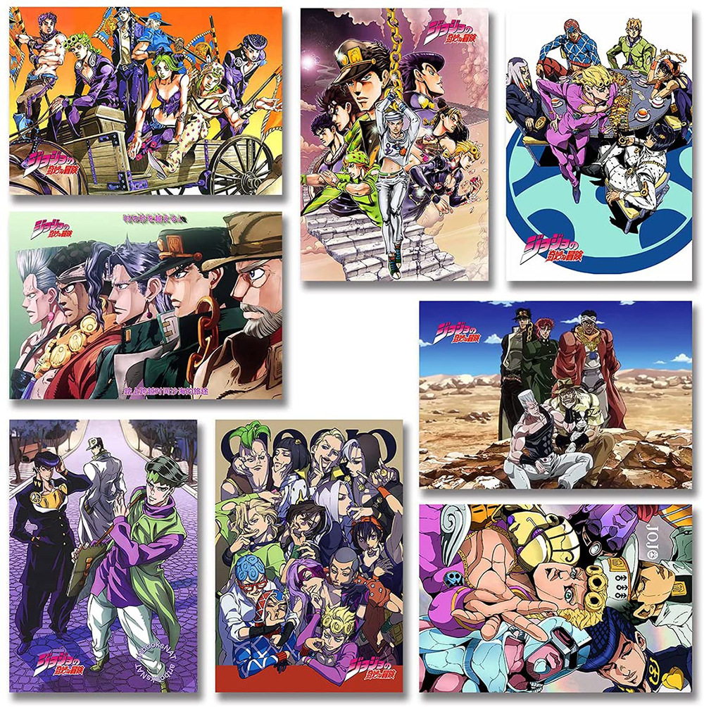 JoJos Bizarre Adventure anime painting 30x40cm(12x16inches)