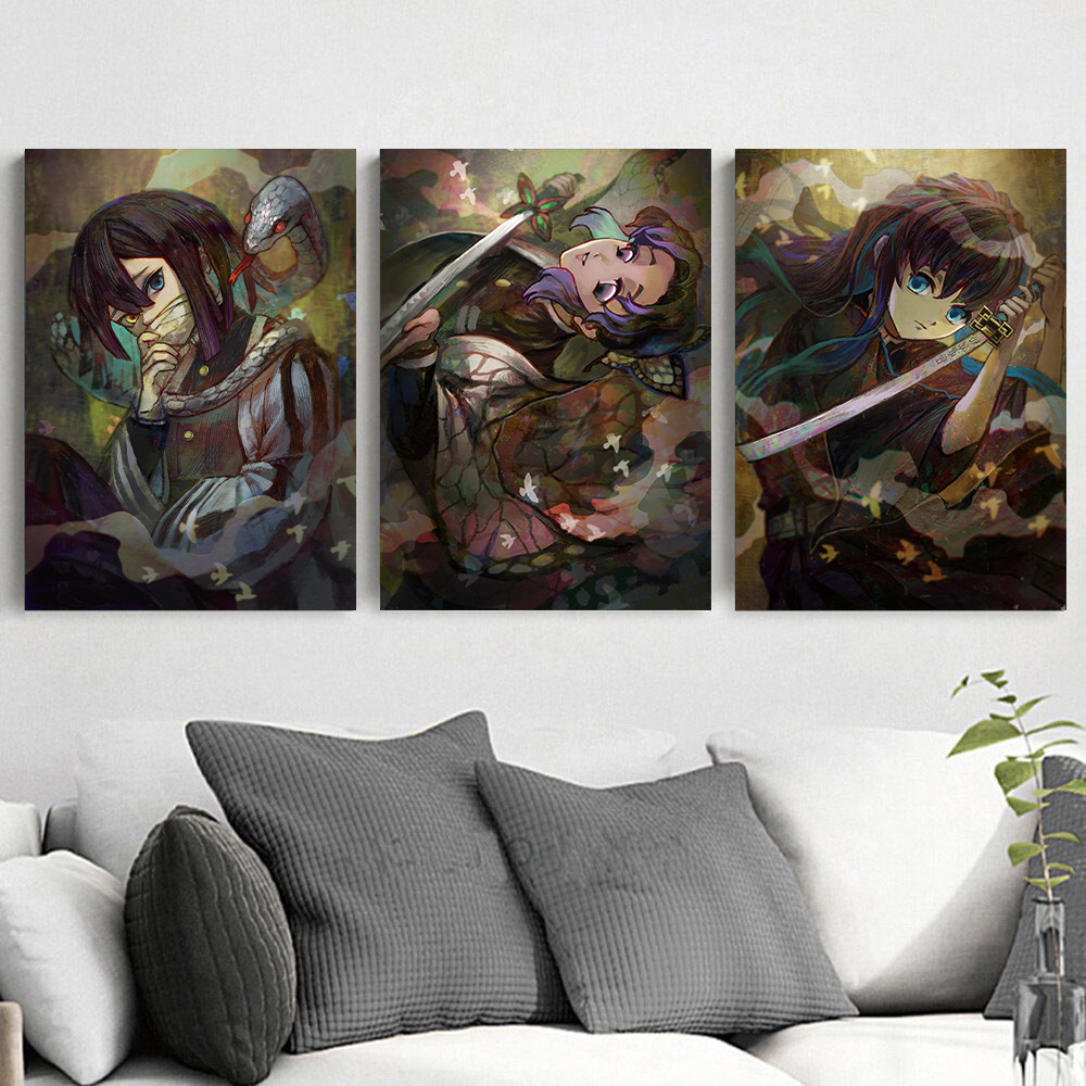 demon slayer kimets anime painting 30x40cm(12x16inches)