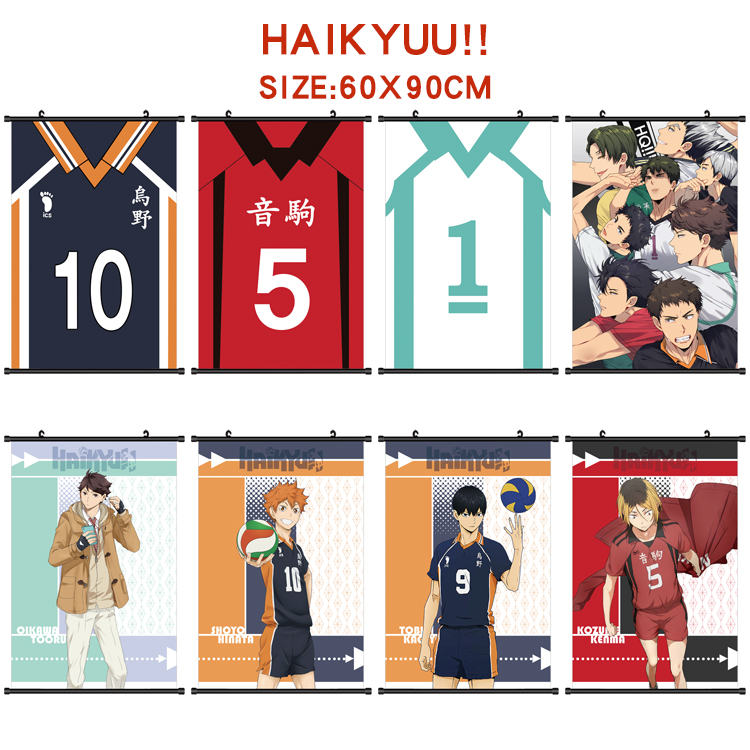 Haikyuu anime wallscroll 60*90cm