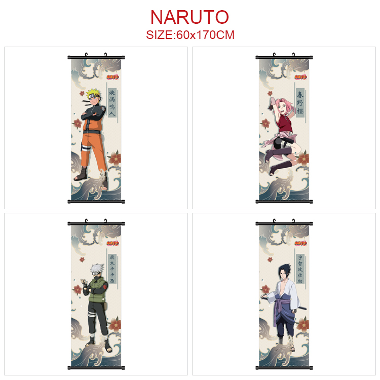 Naruto anime wallscroll 60*170cm