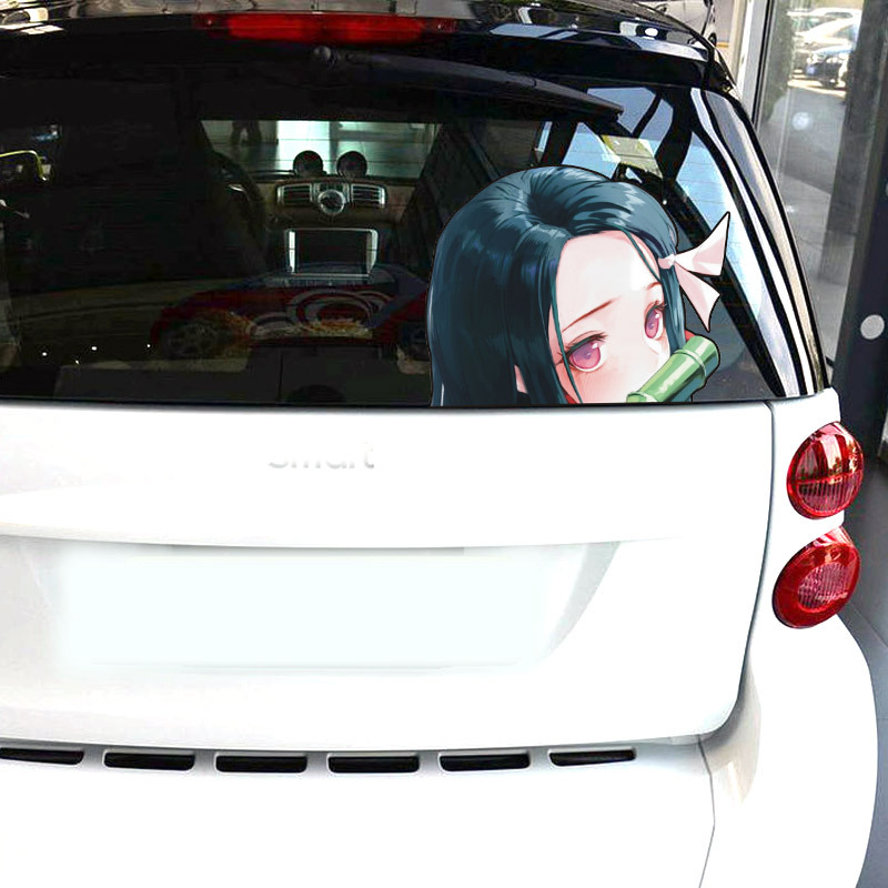 demon slayer kimets anime car sticker