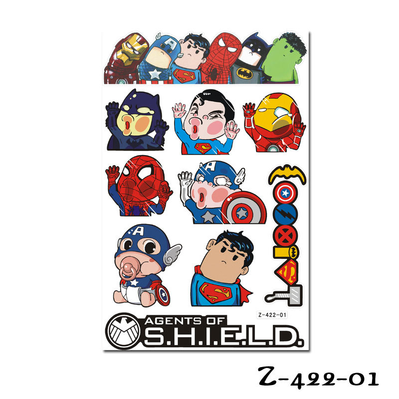 Avengers anime car sticker