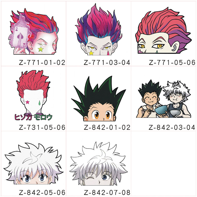 Hunter x Hunter anime car sticker