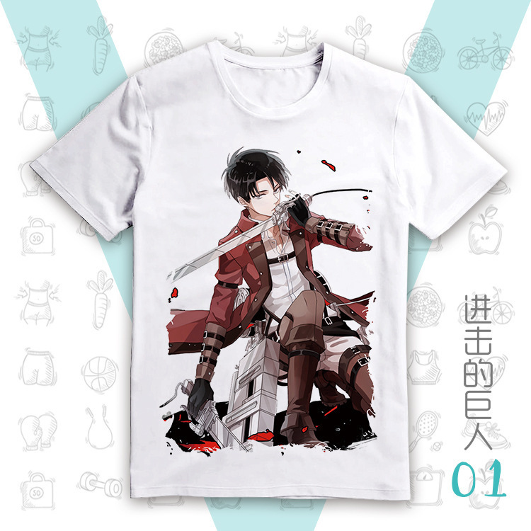 Attack On Titan anime T-shirt