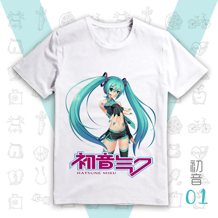 Hatsune Miku anime T-shirt