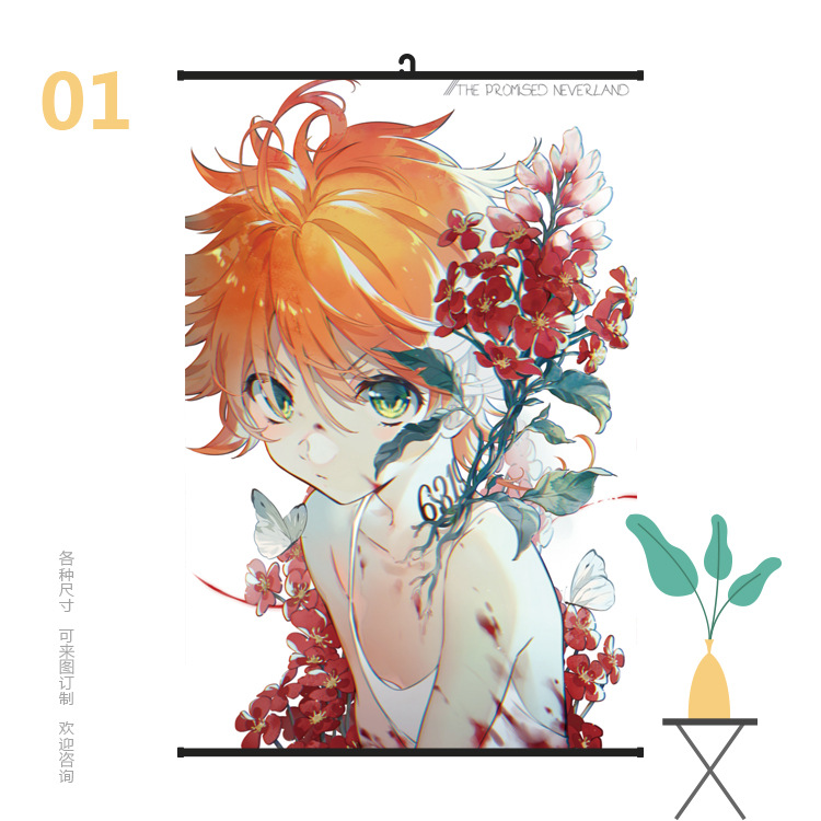 The Promised Neverland anime wallscroll 60*90cm &40*60cm