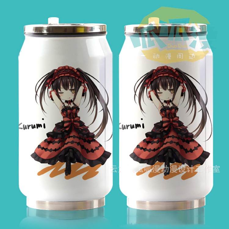 Date A Live anime vacuum cup 500ml