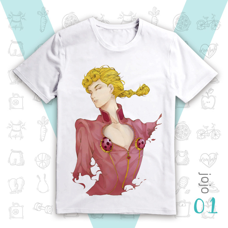 JoJos Bizarre Adventure anime T-shirt