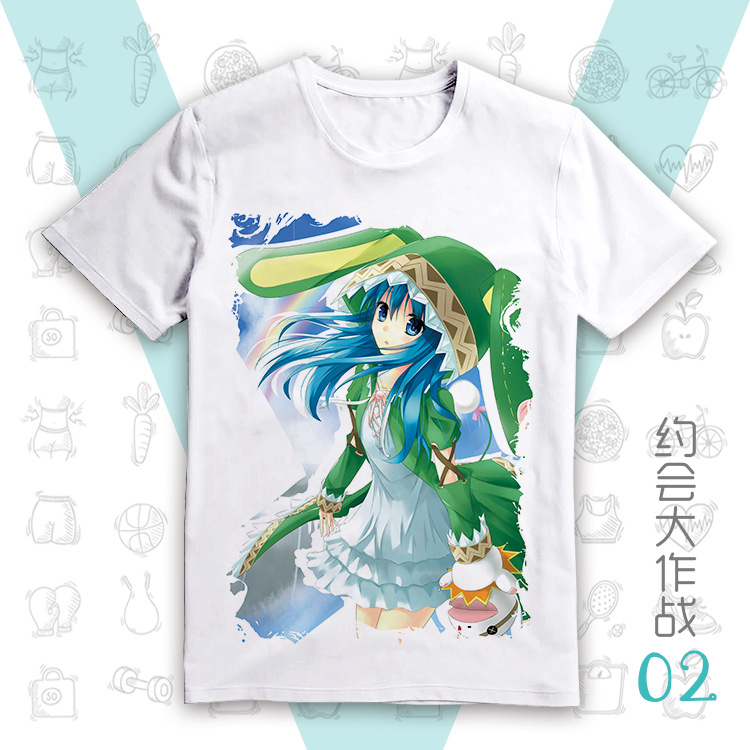 Date A Live anime T-shirt