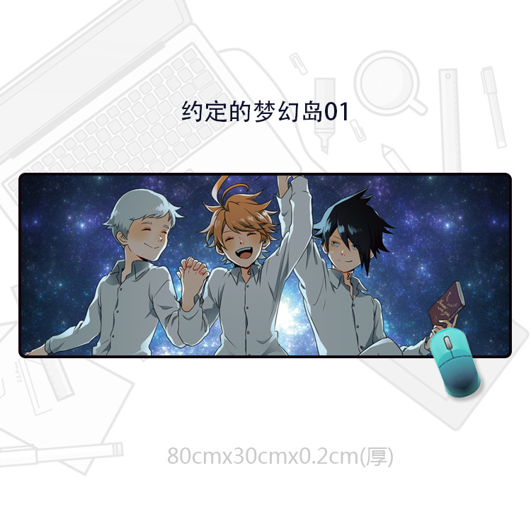 The Promised Neverland anime mouse pad 80*30cm