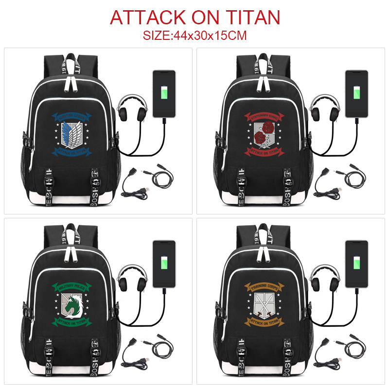 Attack On Titan anime bag