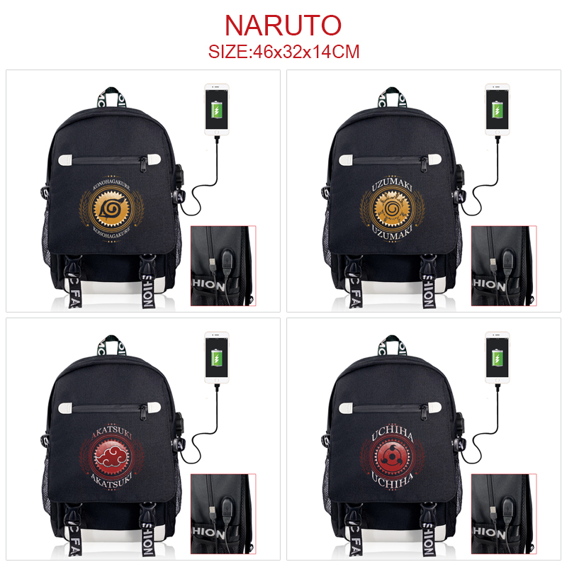 Naruto anime bag
