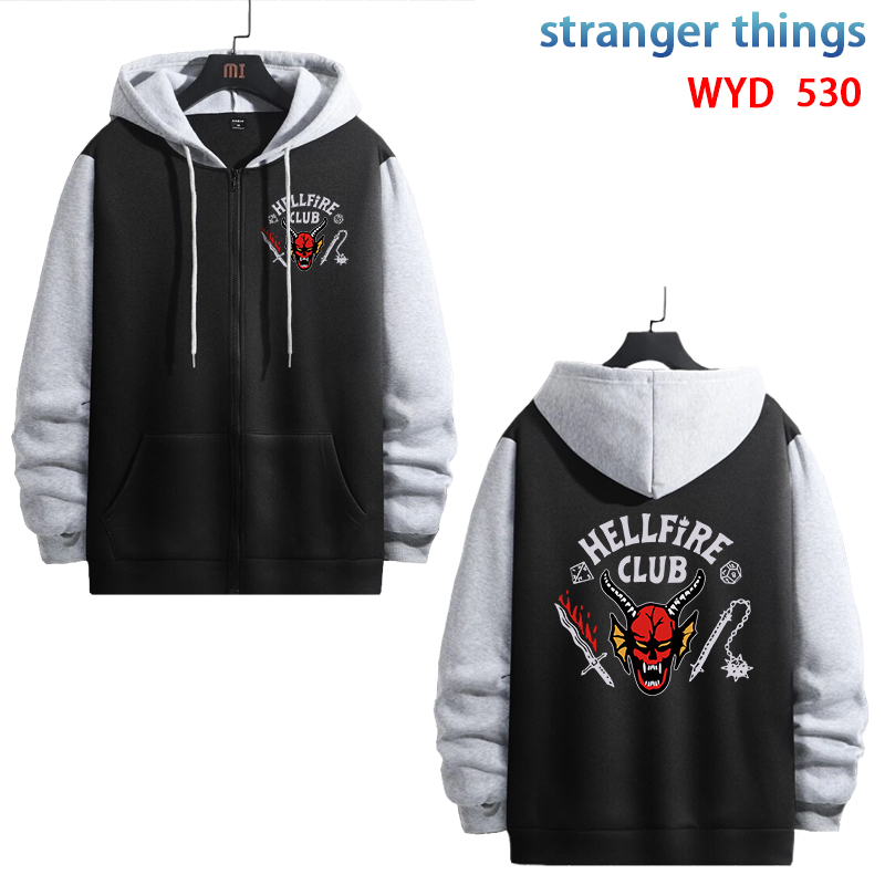 Stranger Things anime hoodie