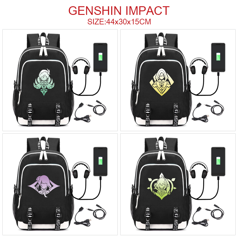 Genshin Impact anime bag