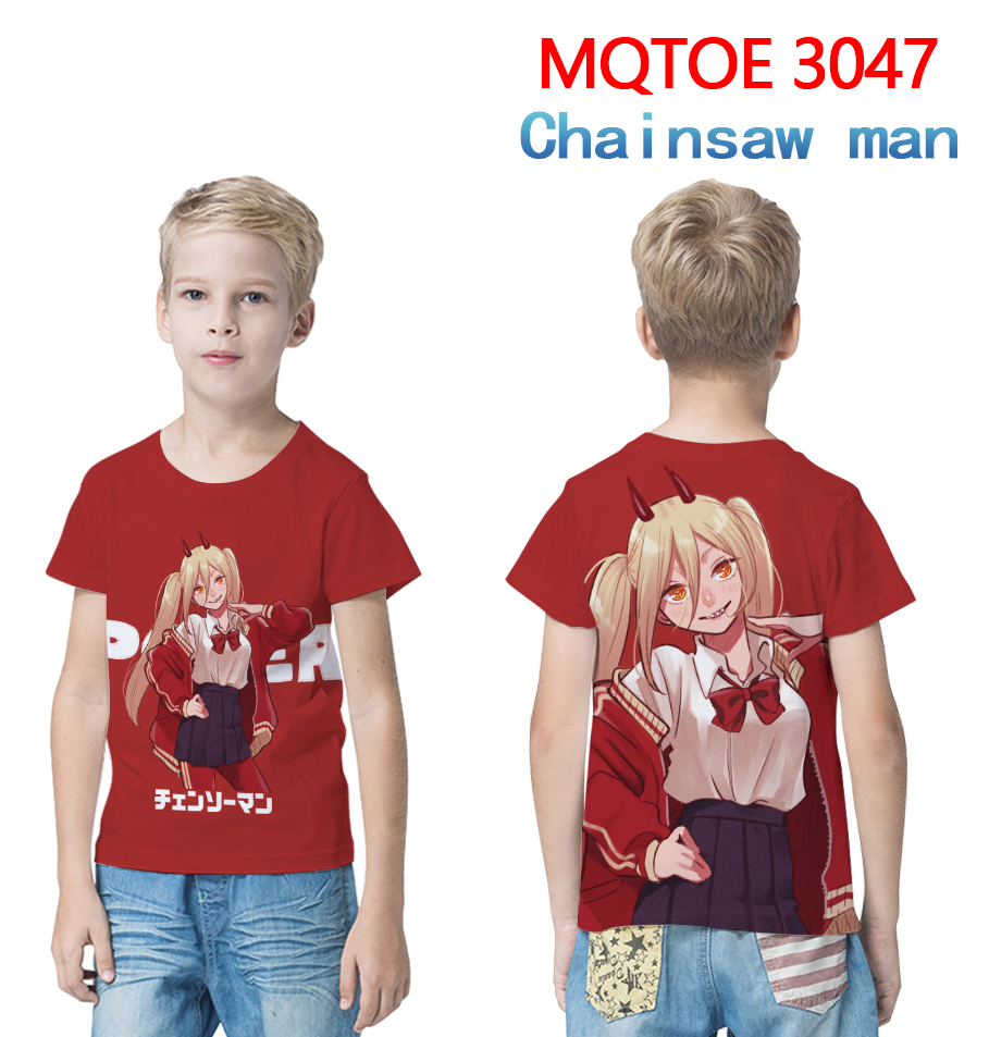 chainsaw man anime T-shirt