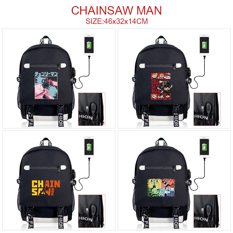 chainsaw man anime bag