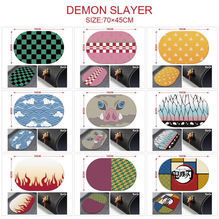 demon slayer kimets anime desk pad 70*45cm