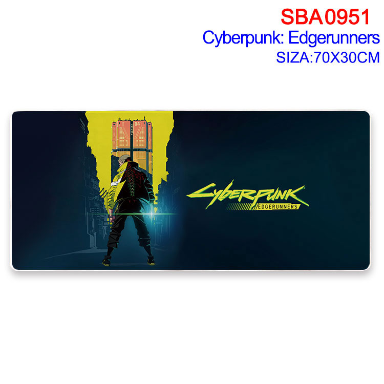 cyberpunk edgerunners anime Mouse pad 70*30cm