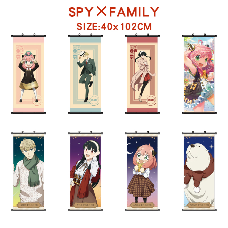 SPY×FAMILY anime wallscroll 40*102cm