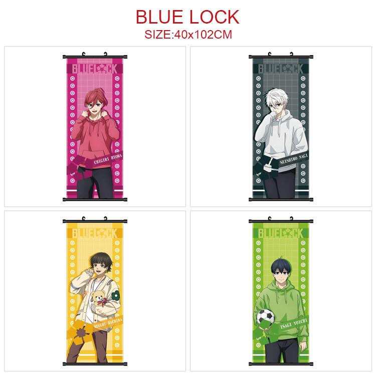 Blue Lock anime wallscroll 40*102cm