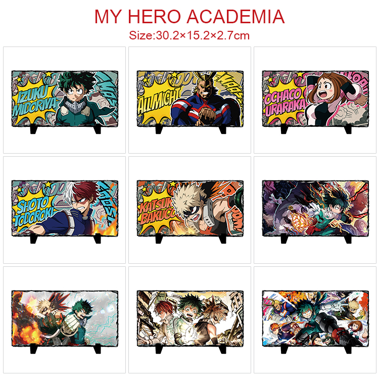 My Hero Academia anime painting