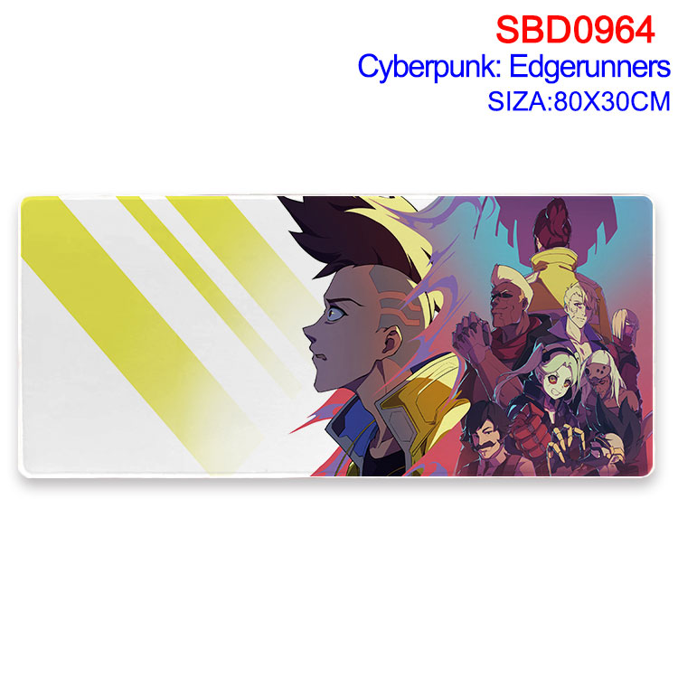 cyberpunk edgerunners anime Mouse pad 80*30cm