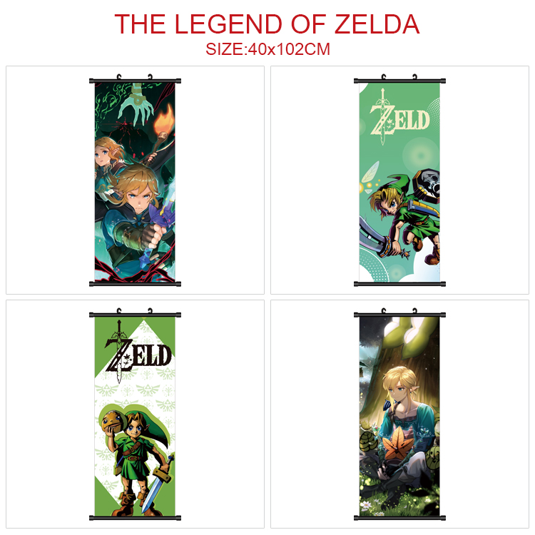 The Legend of Zelda anime wallscroll 40*102cm