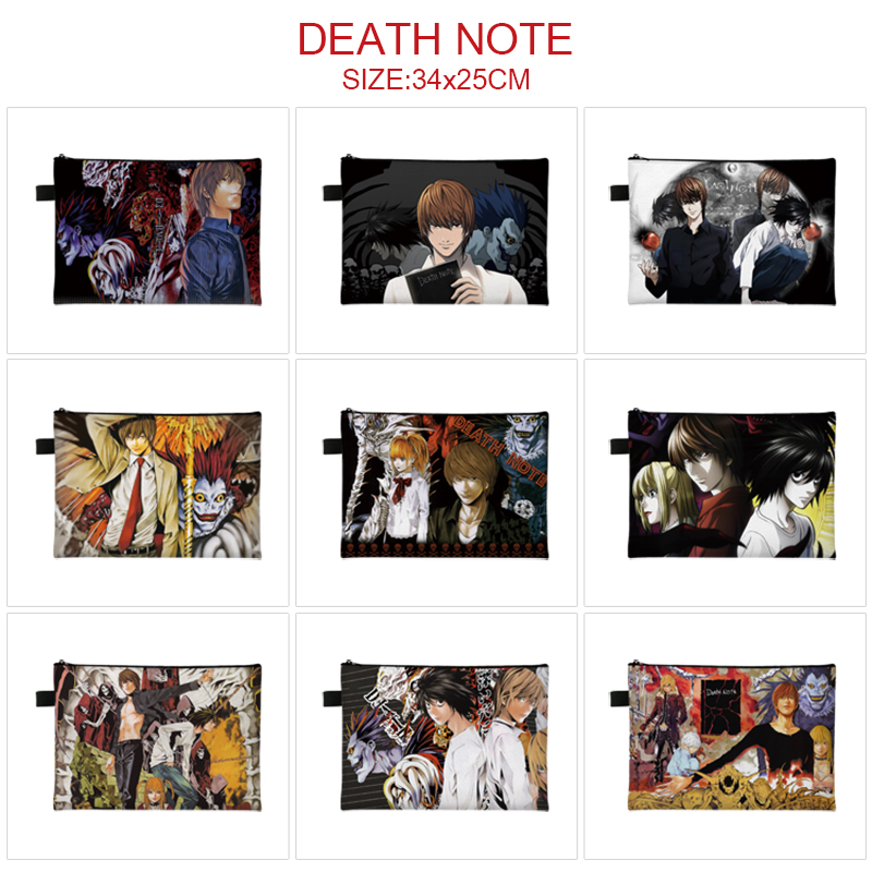 Death Note anime A4 document bag