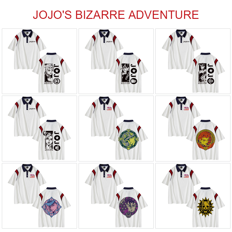 JoJos Bizarre Adventure anime T-shirt