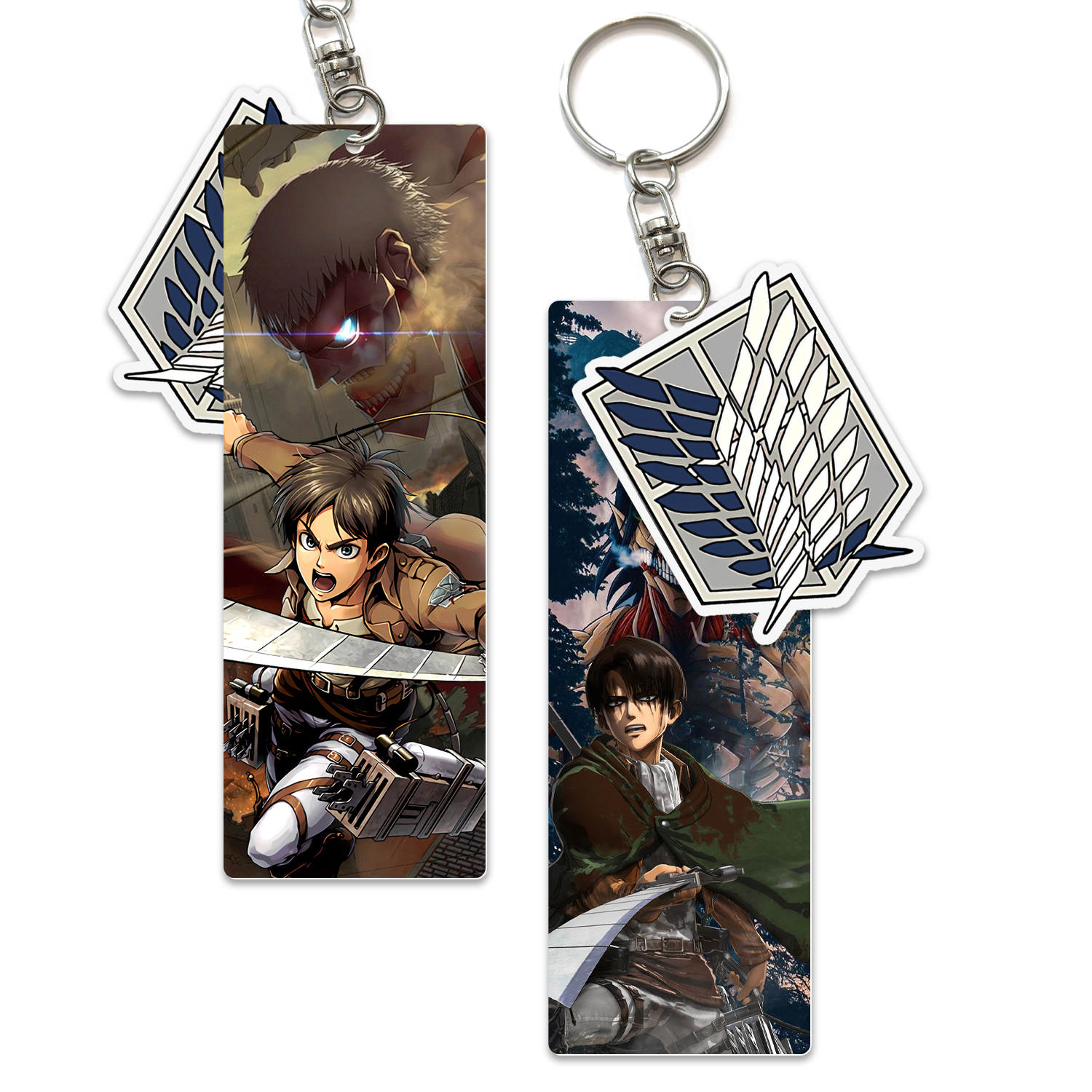 Attack On Titan anime keychain