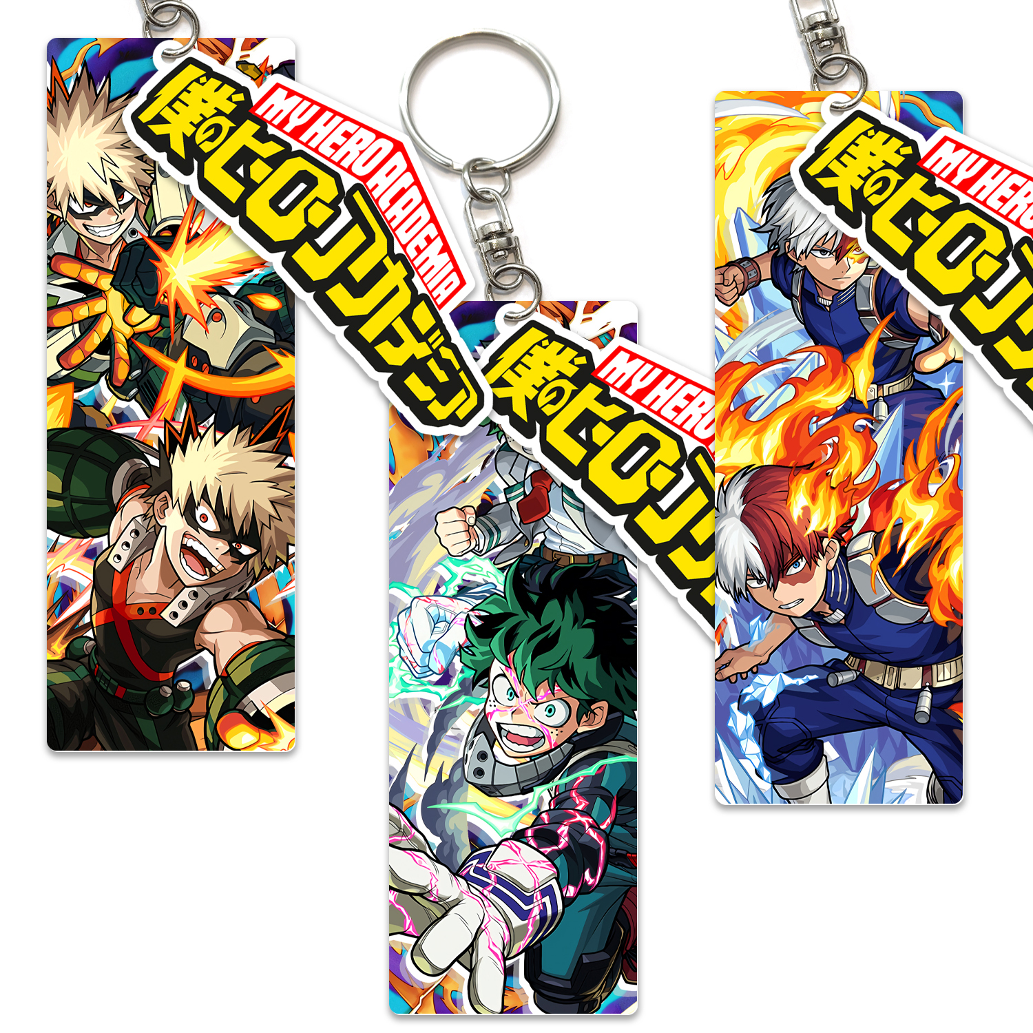 My Hero Academia anime keychain