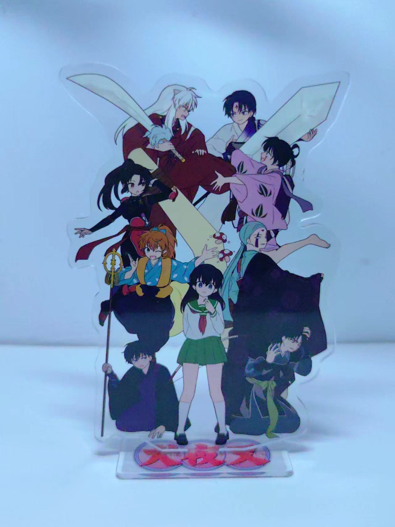 Inuyasha anime Standing Plates