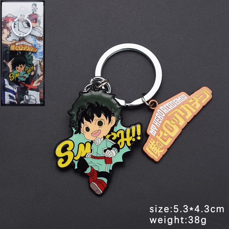 My Hero Academia anime keychain