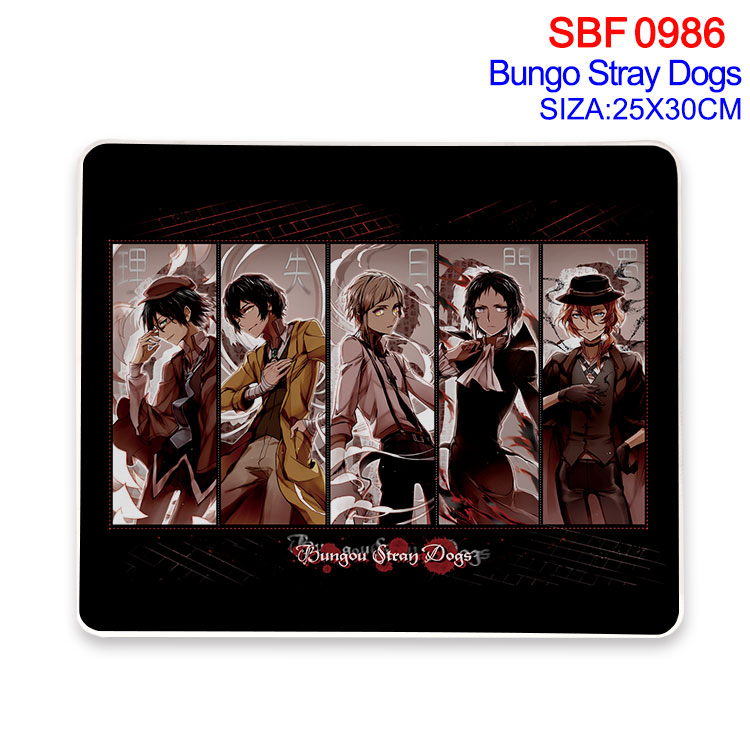 Bungo Stray Dogs anime deskpad 25*30cm